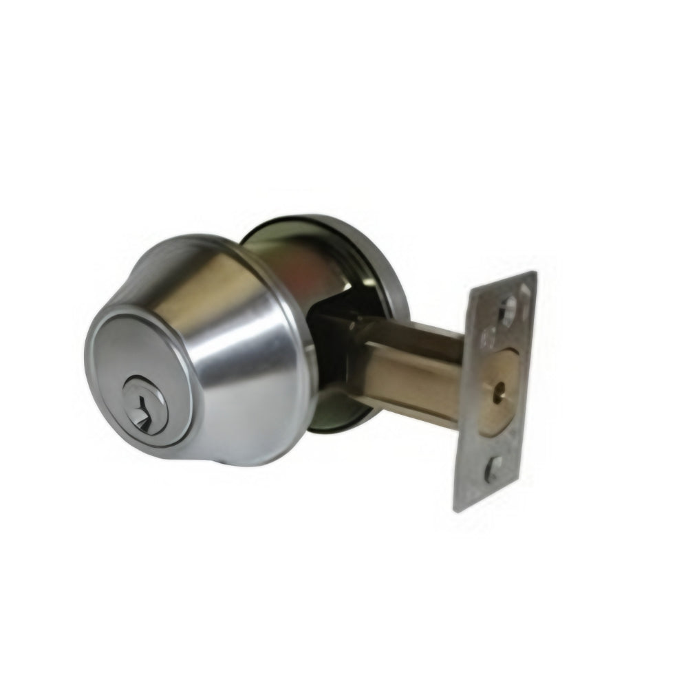 General Lock D160 630 6WL WR Stainless Steel Grade 2 Single Cylindrical Deadbolt (Weiser Keyway) | All Security Equipment
