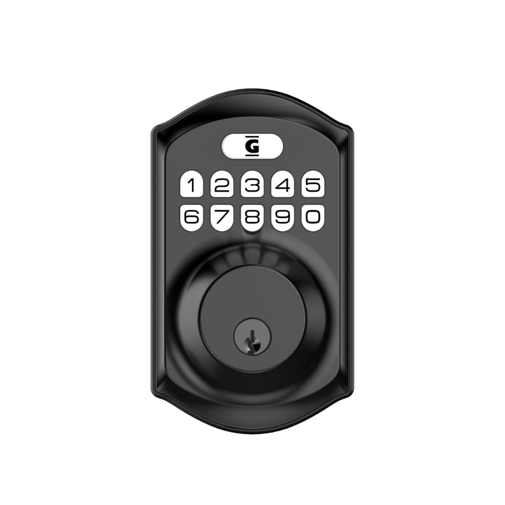 General Lock DZ460 622 4WL KW Z-Wave Keypad Deadbolts (Matte Black) | All Security Equipment