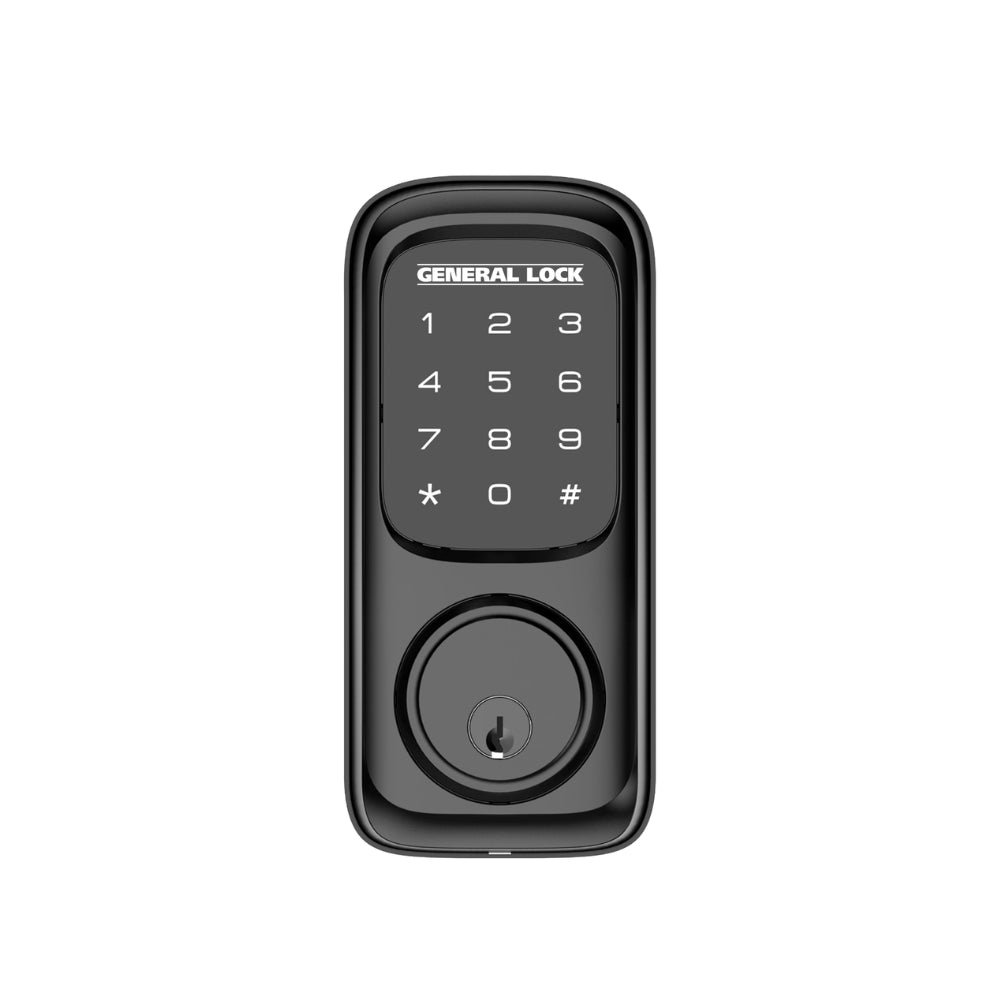 General Lock DZ560 622 4WL KW Touch Screen Z-Wave Keypad Deadbolts (Matte Black) | All Security Equipment