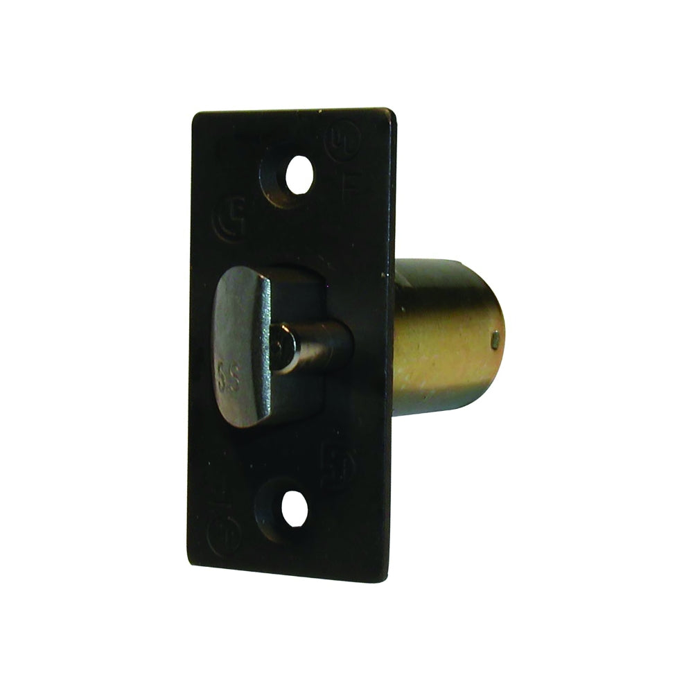 General Lock Grade 1 Cylindrical Square Corner Deadlatch (Dark Bronze) | ASE