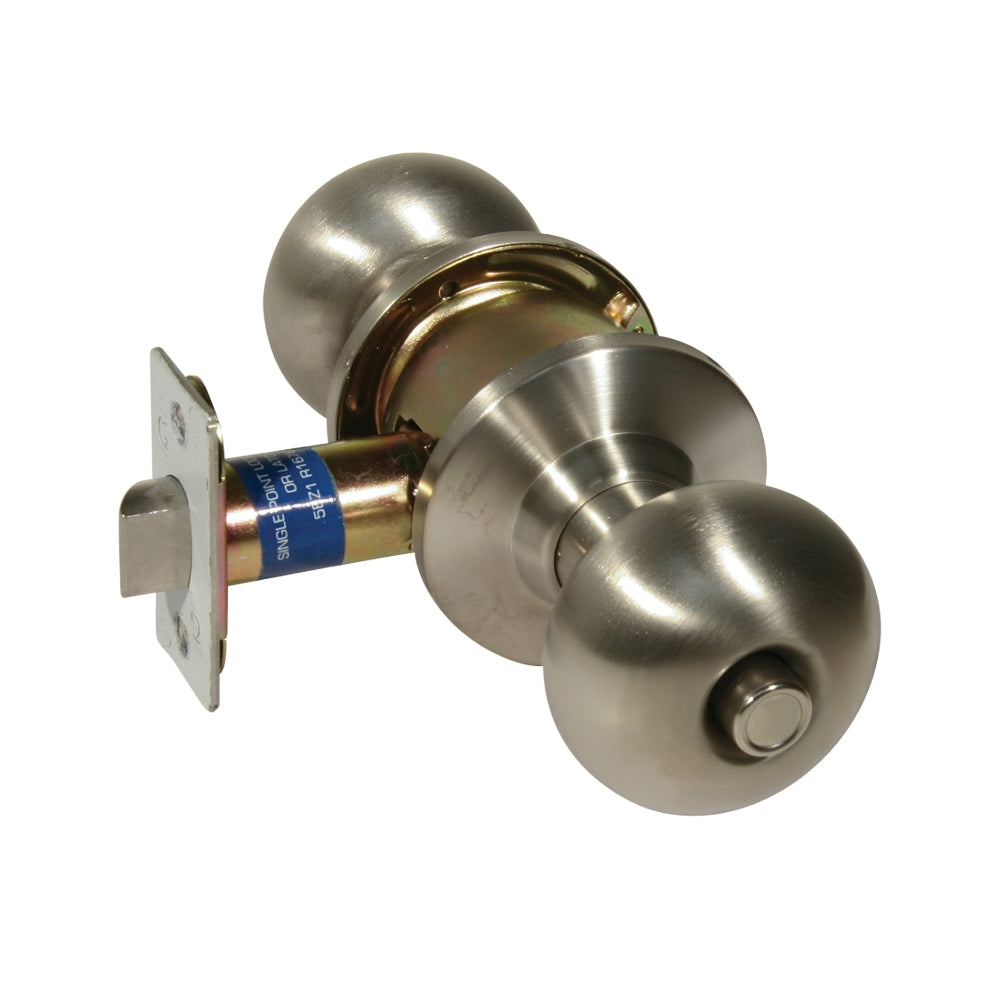 General Lock K240PSR-630-234-S-TF Stainless Steel Grade 2 Cylindrical Privacy PSR-Knobset | ASE