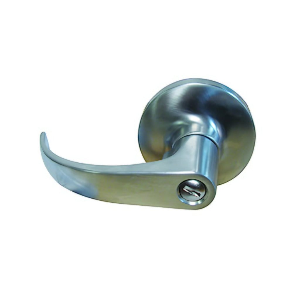 General Lock L140C 626 234 S ANSI Grade 1 Mechanical Privacy Curved Lever Lockset (Satin Chrome) | All Security Equipment