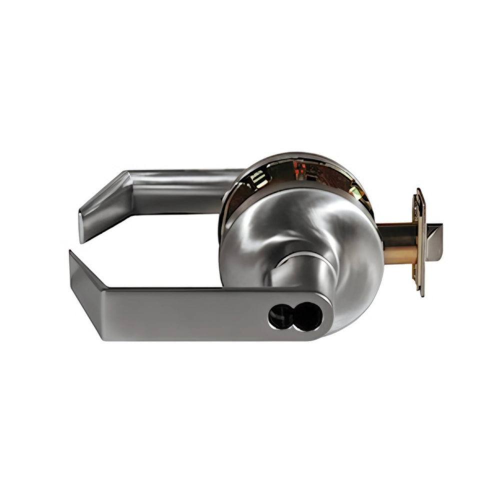 General Lock L153R 626 LFIC 234 S ANSI Grade 1 Mechanical Entrance R-Lever Lockset (Satin Chrome) | All Security Equipment