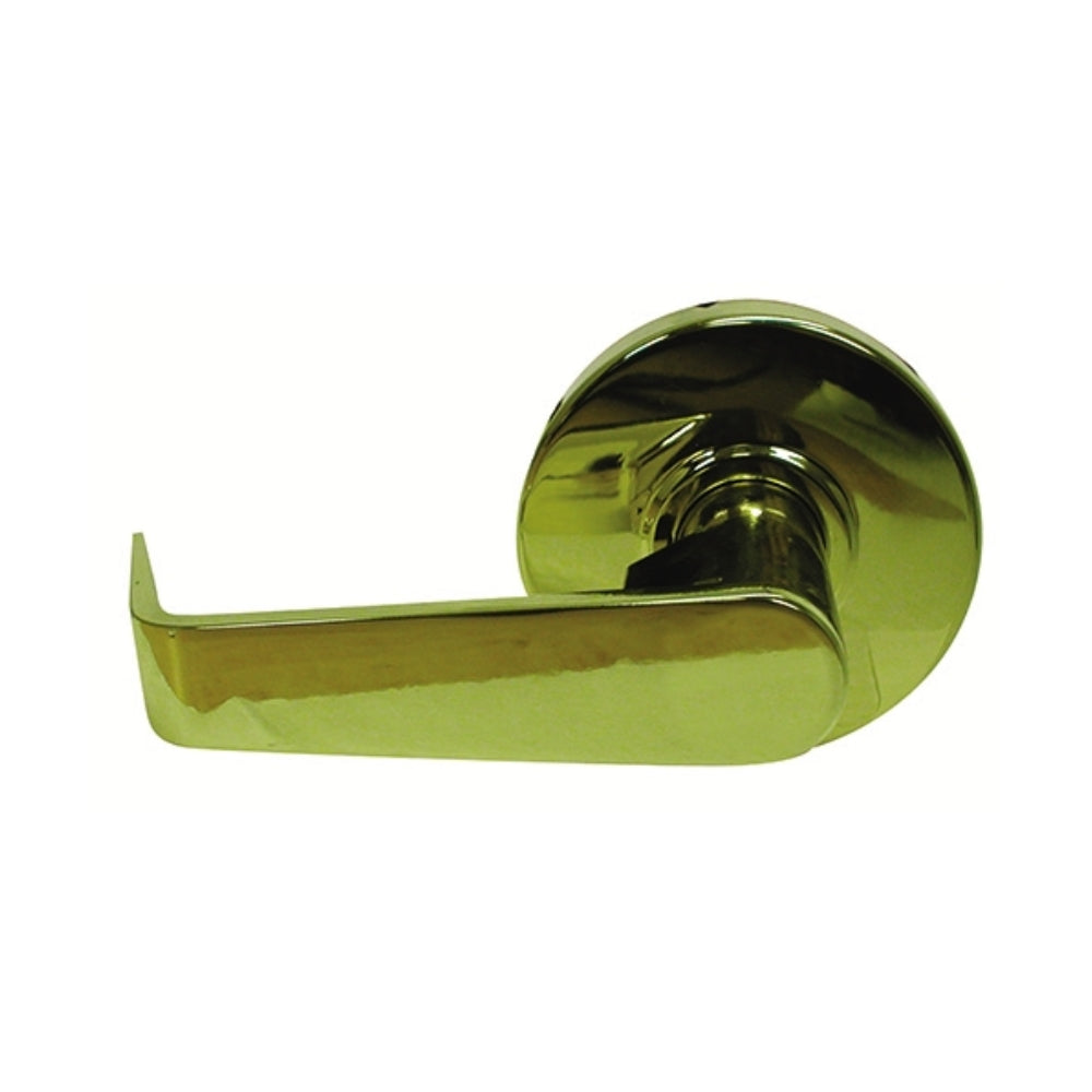 General Lock L210S-605-LL-ANSI Bright Brass Grade 2 Cylindrical Passage Clutched S-Leverset (SCHL-C Keyway) | ASE