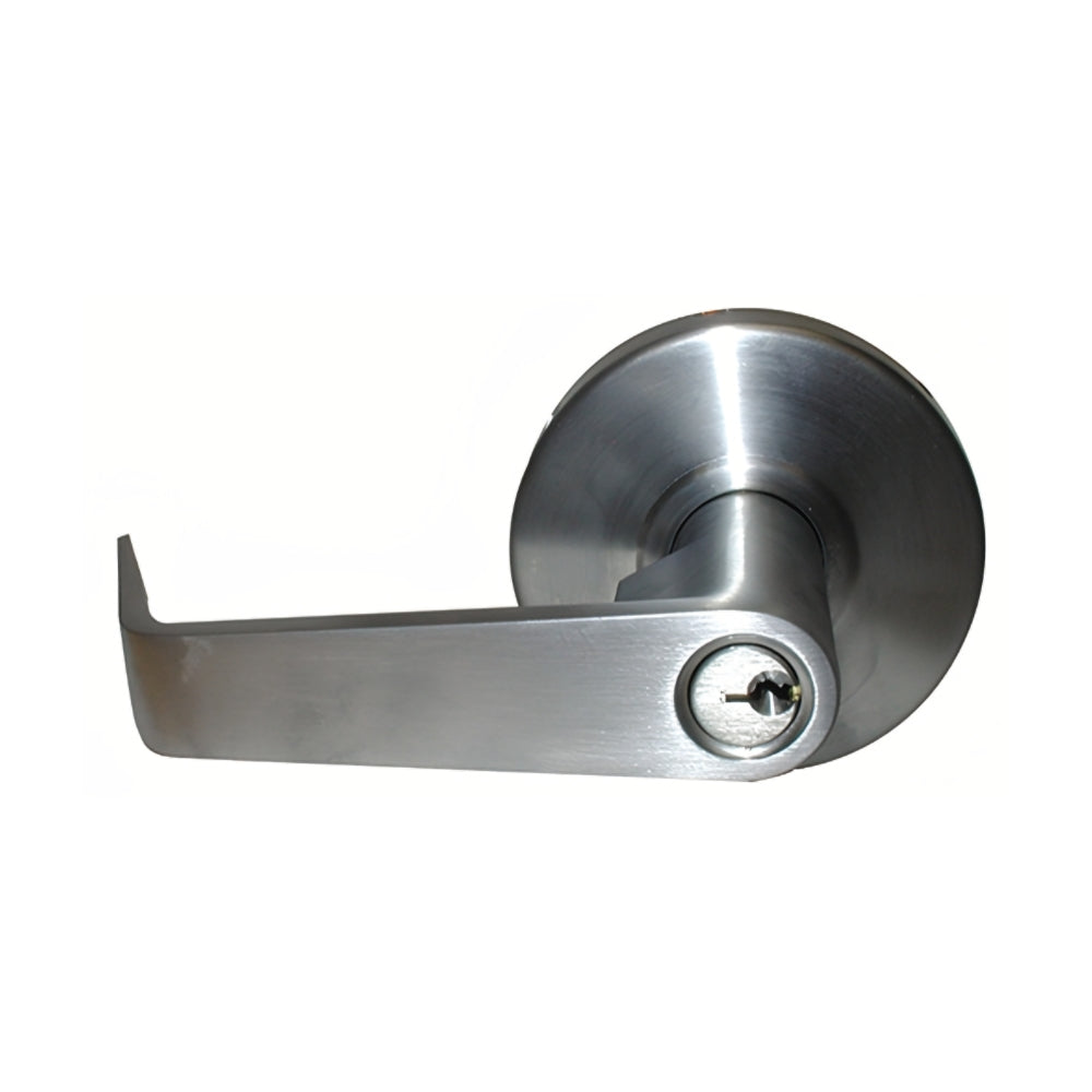 General Lock L280S 626 C LL ANSI Satin Chrome Grade 2 Cylindrical Storeroom Clutched S-Leverset (Less Latch) | ASE