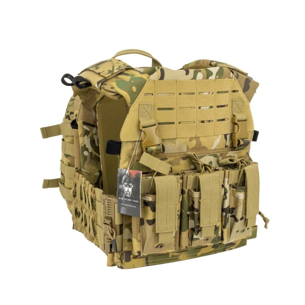 Guard Dog Tactical Cerberus Plate Carrier - Dark Multicam CERBERUS-MC