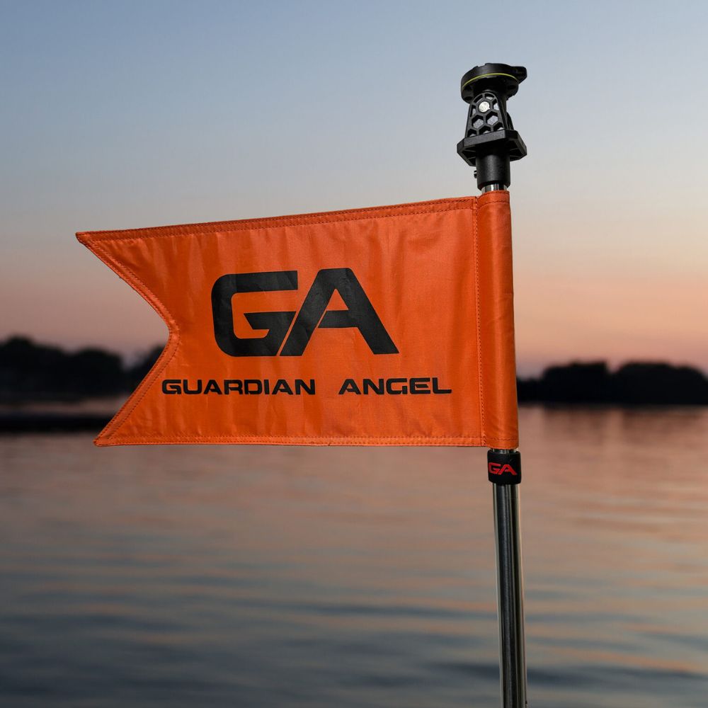 Guardian Angel Flag with Rubber Stop ACC-FRS | All Security Equipment