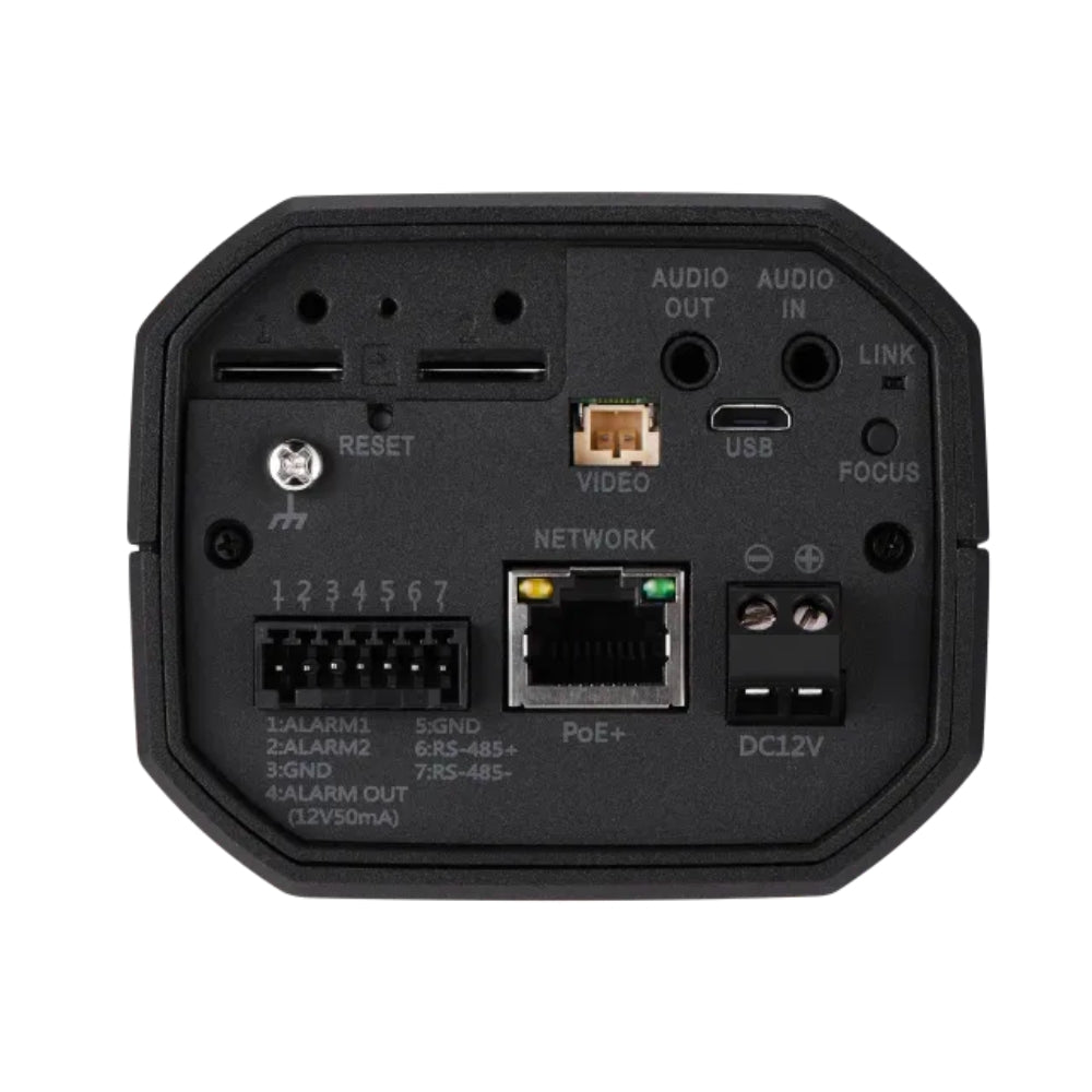 Hanwha Vision 4K AI Network Box Camera | All Security Equipment