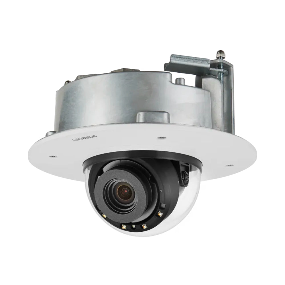 Hanwha Vision 4K Flush Mount IR Network Dome Camera | All Security Equipment