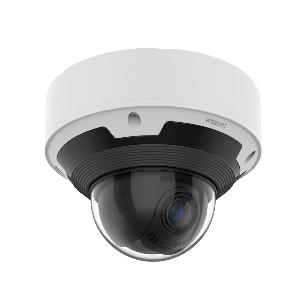Hanwha Vision 4K IR Outdoor Vandal Dome AI PTRZ Camera | All Security Equipment