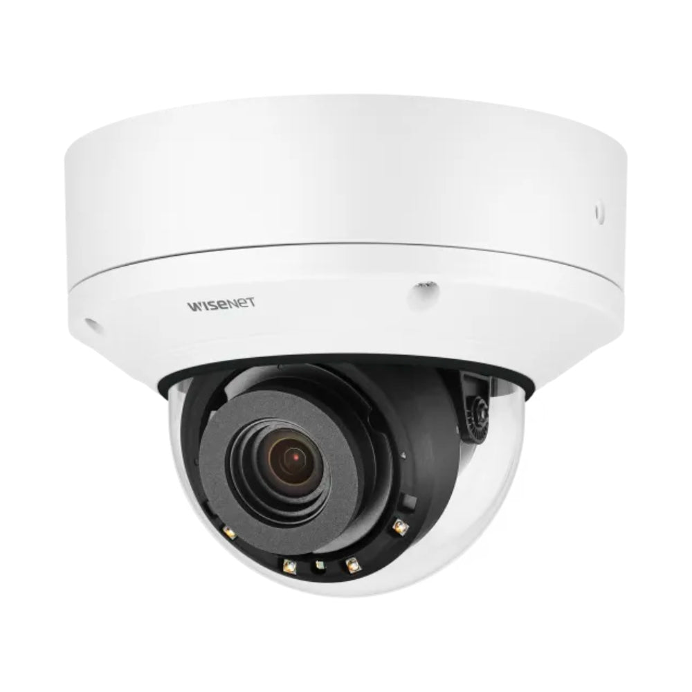 Hanwha Vision 4K IR Indoor Vandal Dome AI Camera | All Security Equipment