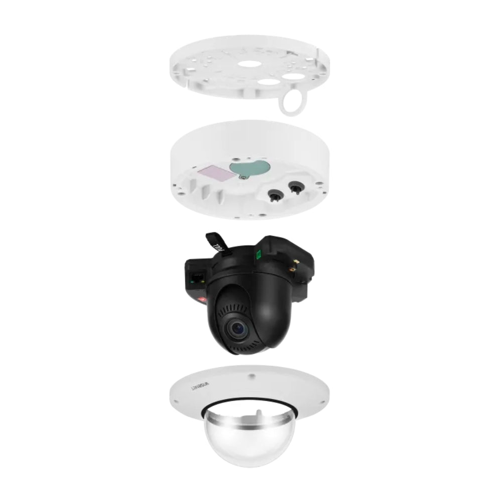 Hanwha Vision 4K Vandal-Resistant Indoor IR Network Dome Camera | All Security Equipment