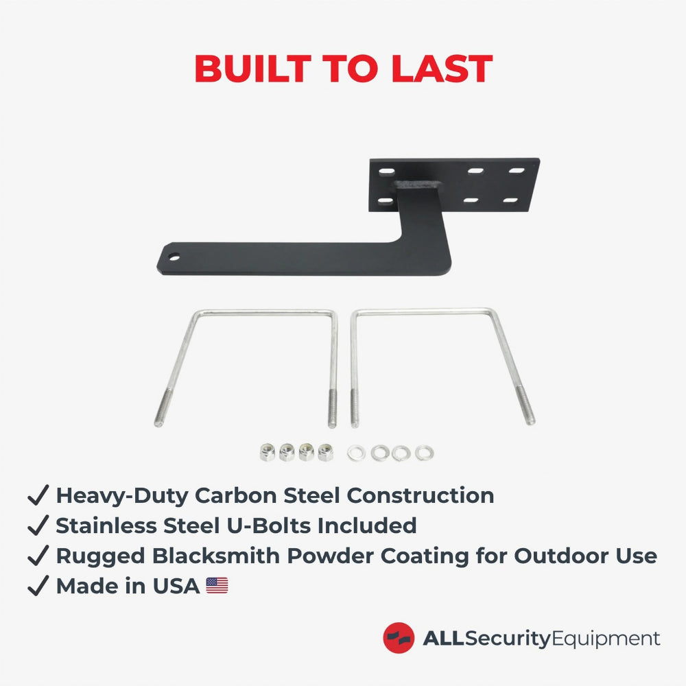 Heavy Duty Push Bracket for Swing Gate Operators Bolt-On - No Welding
