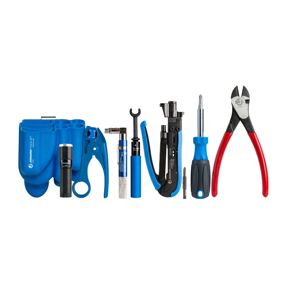 Jonard Tools COAX Tool Kit for Long F Connectors TK-82
