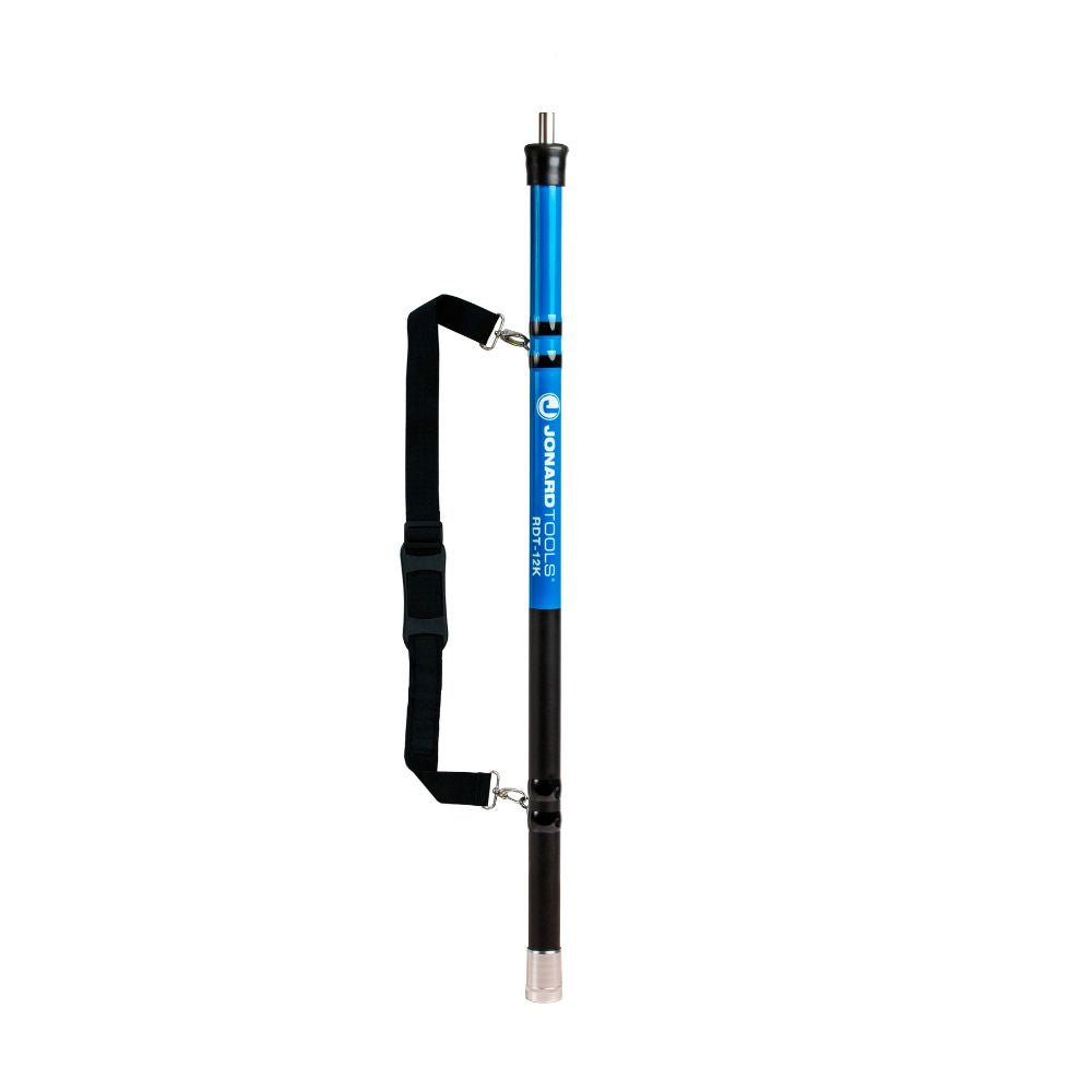 12 foot telescopic fishing pole Jonard Tools RDT-12K Telescoping Pole, ft custom hat JEWLS Stainless Rod Holder Color:Char Blue Green The die casting meal