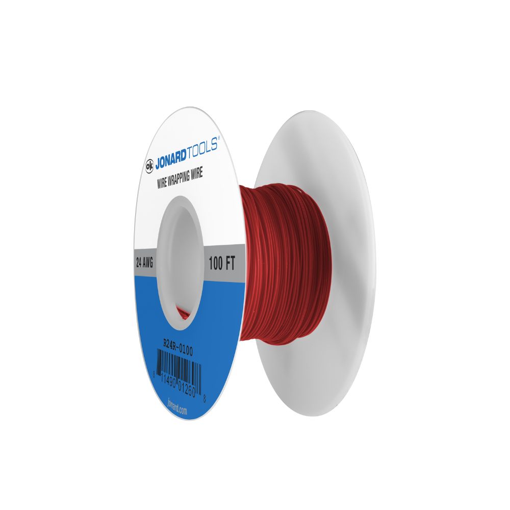 Jonard Tools Kynar® Wire, Red, 100 ft | All Security Equipment