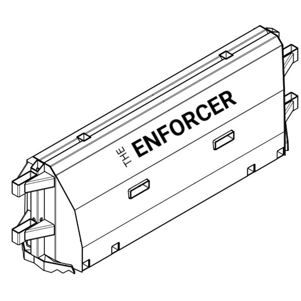 K12 Defense Enforcer Barrier 1350RVB | All Security Equipment - 1