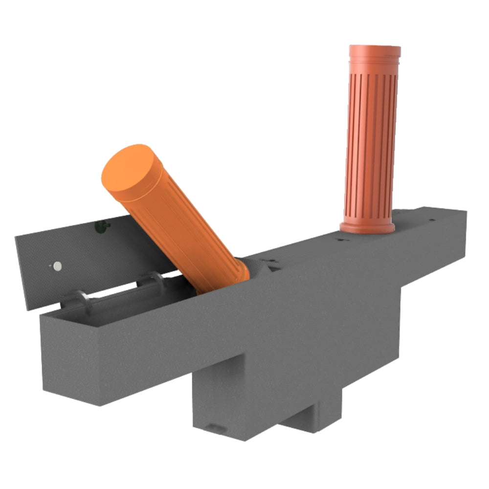 K12 Defense Minuteman - Manually Retractable Bollards