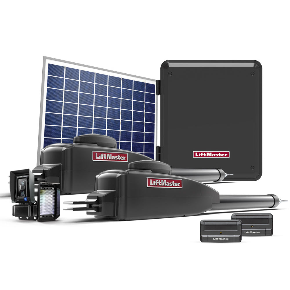 LiftMaster LA412PKGUL Dual Solar Swing Gate Opener