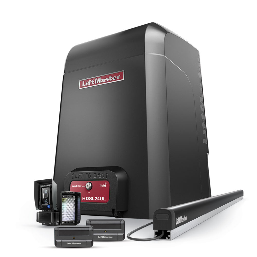 LiftMaster HDSL24UL 24VDC Heavy-Duty Variable Speed Slide Gate Operator
