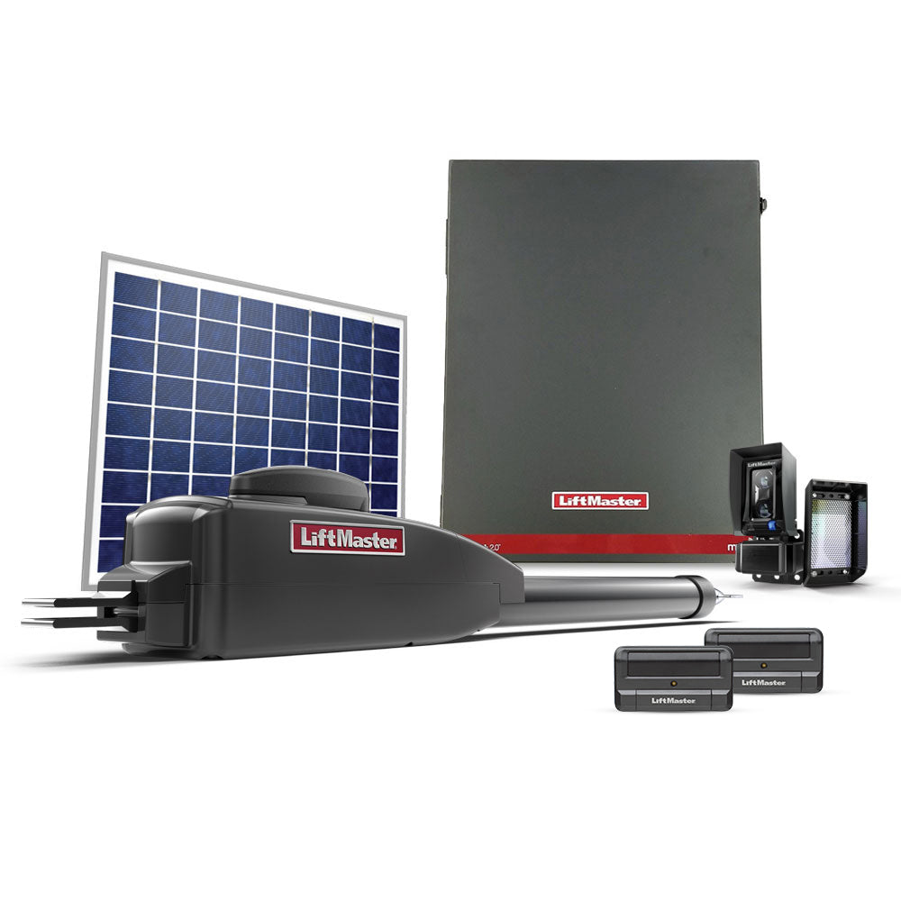 LiftMaster LA412XL20W LA412 Single Arm 20W XL Solar Package