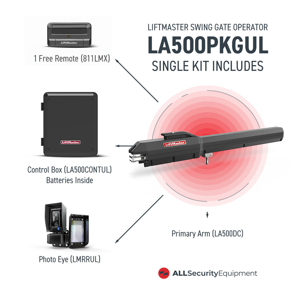 LiftMaster LA500PKGUL Swing Gate Opener | All Security Equipment