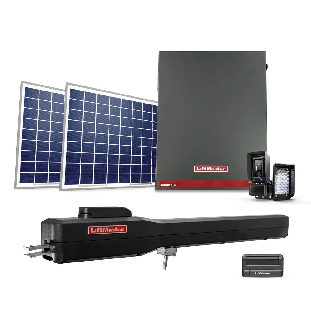 LiftMaster LA500XL20W Single Arm XL Control Box Solar Kit