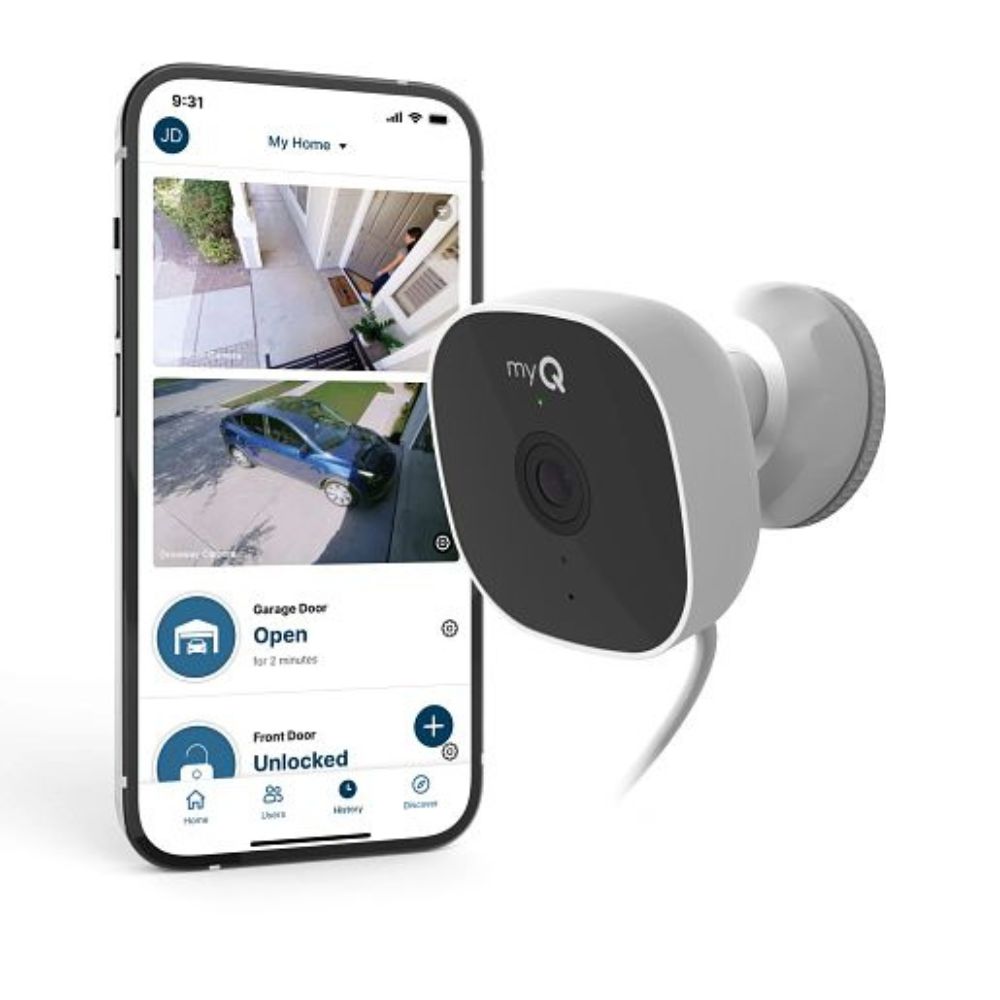 LiftMaster MYQ Smart Outdoor Wired Cam MYQ-C43AXXW