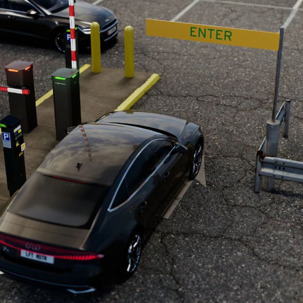 LiftMaster Techna Commercial Barrier Gate Operator (Grey) CBG24DCGMC