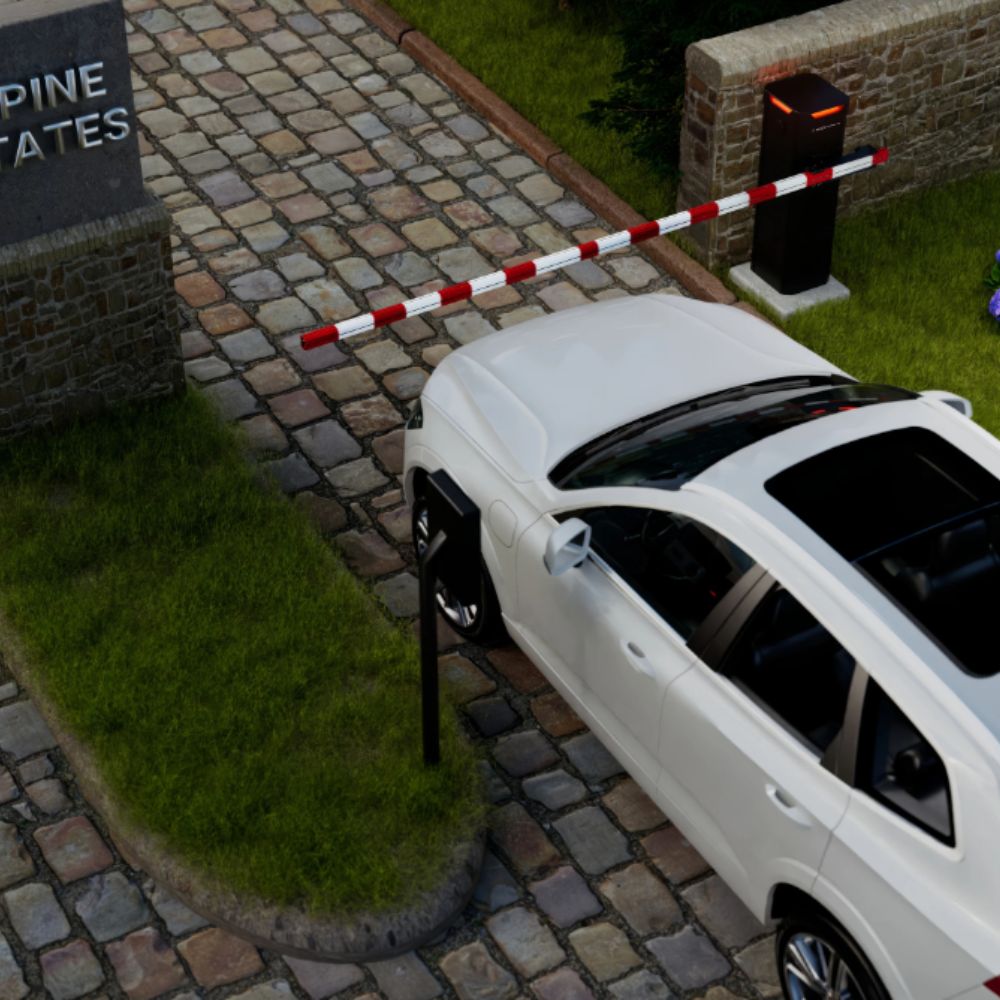 LiftMaster Techna Commercial Barrier Gate Operator (Grey) CBG24DCGMC