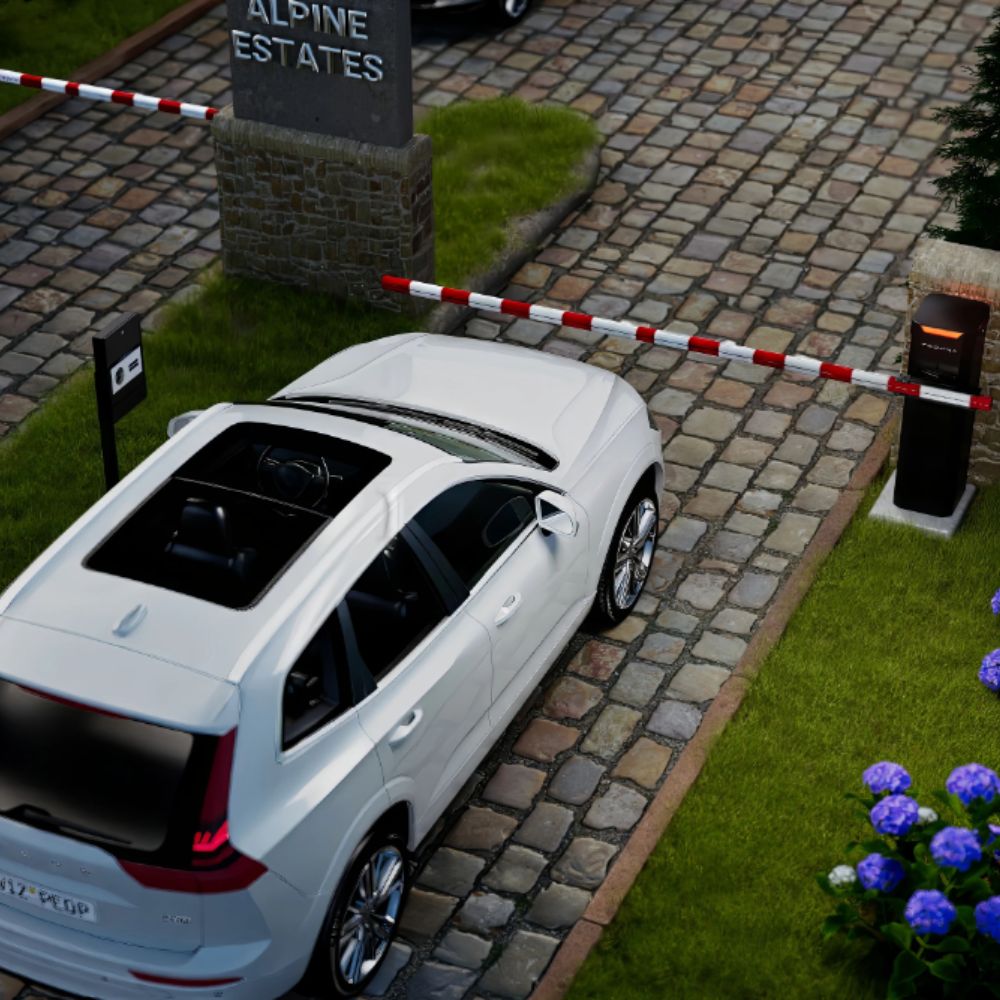 LiftMaster Techna Commercial Barrier Gate Operator (Grey) CBG24DCGMC