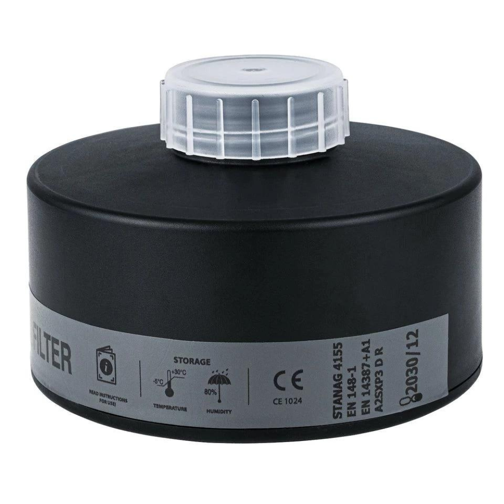 MIRA Safety P-CAN Police Gas Mask Filter | MIR-MIRA-PCAN