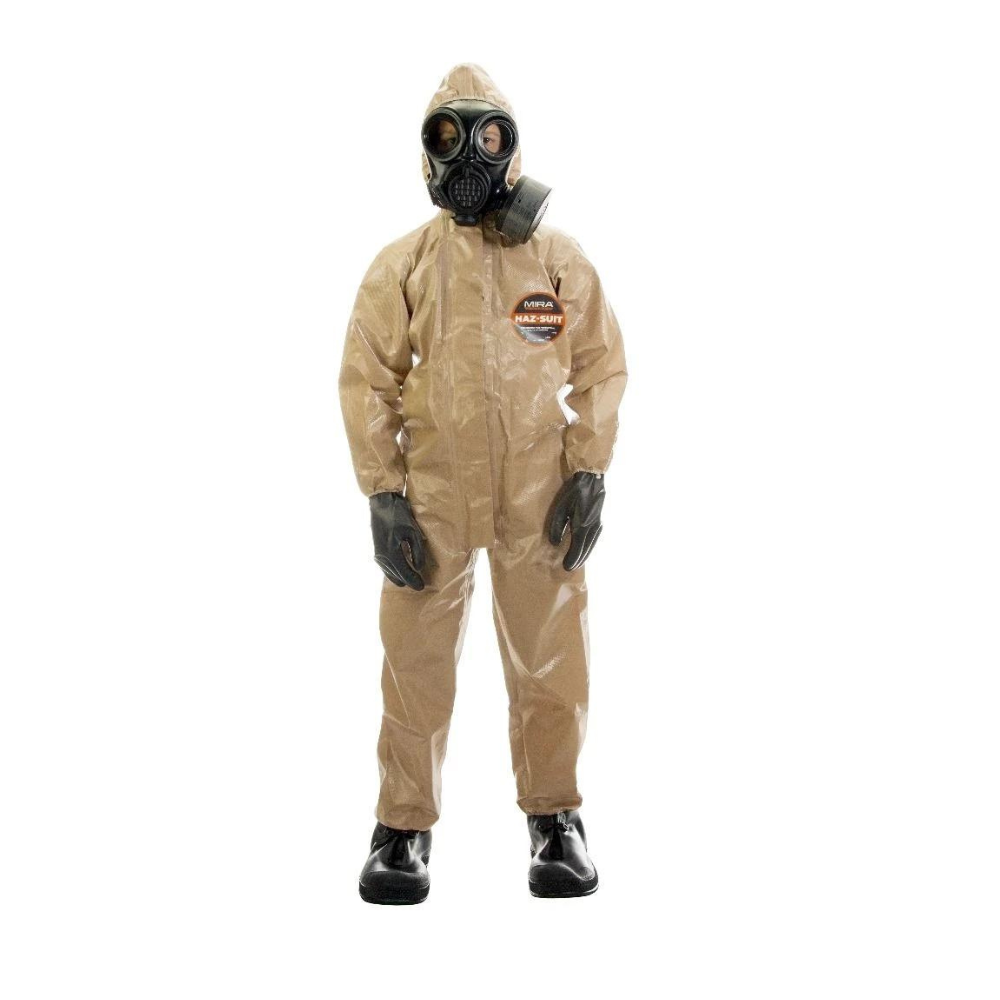 MIRA Safety Protective CBRN HAZMAT Suit - Youth Large | MIR-HAZSUITYL