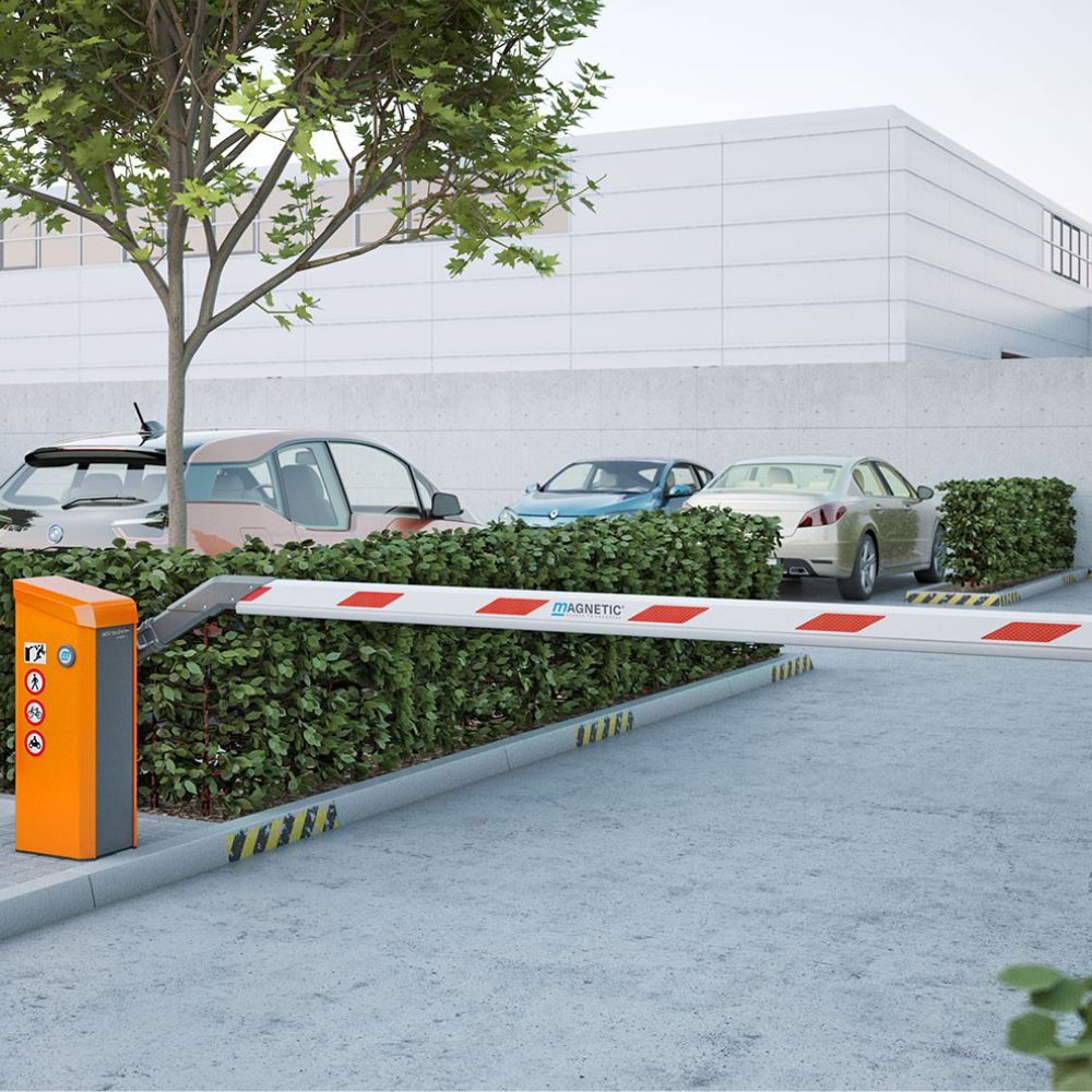 Magnetic Autocontrol Access Pro-L Left-Hand Barrier Gate with 12' VarioBoom Arm | All Security Equipment