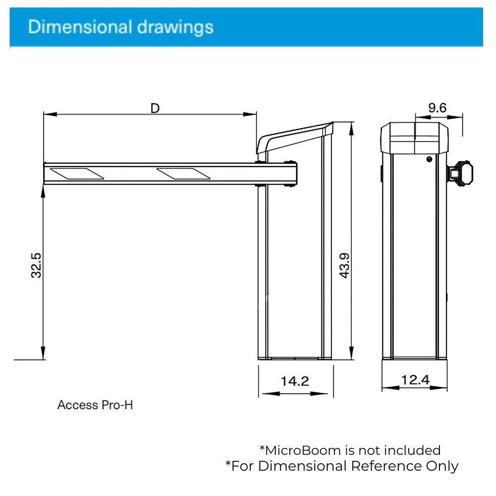 Magnetic Autocontrol Microdrive Access Pro-H Right Hand No Boom/Flange