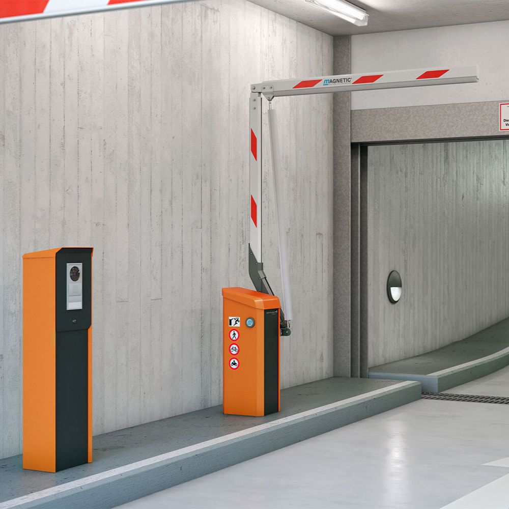 Magnetic Autocontrol Parking Pro Left-Hand Barrier Gate Operator Only | All Security Equipment