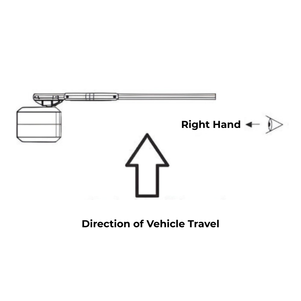 Magnetic Autocontrol Toll Barrier with Octagonal Swing-away MicroBoom