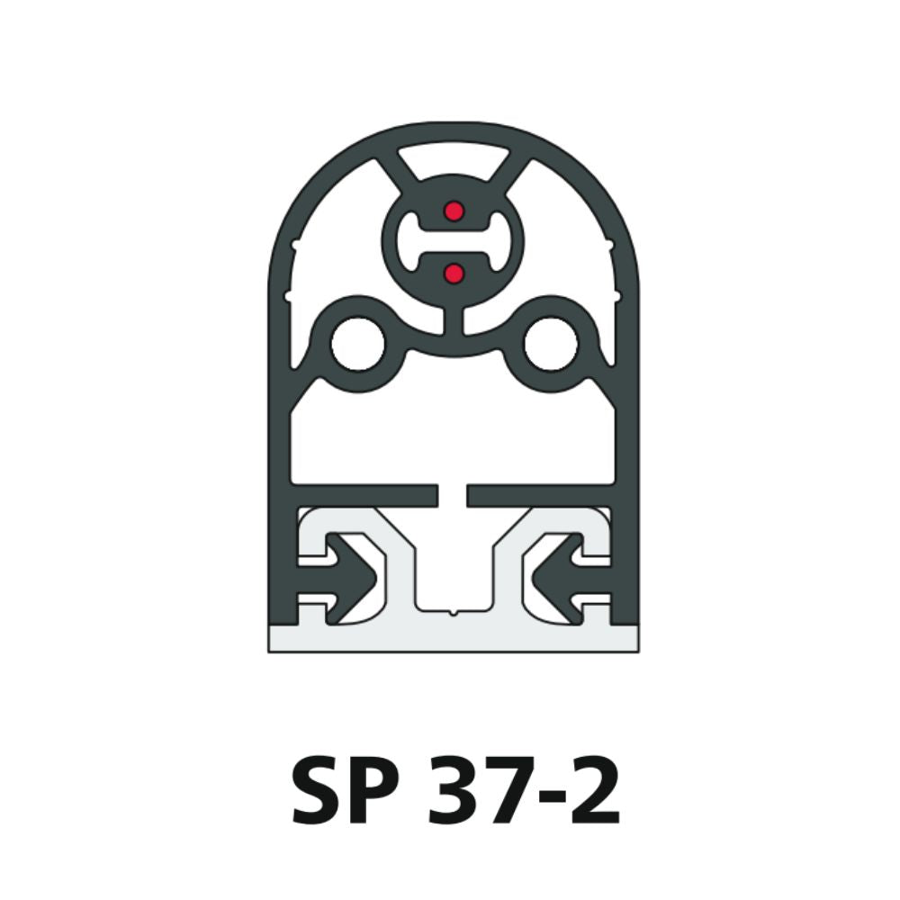 Mayser SP37-2 Sensor Profile Assembly Kit, 6.56' Length | All Security Equipment