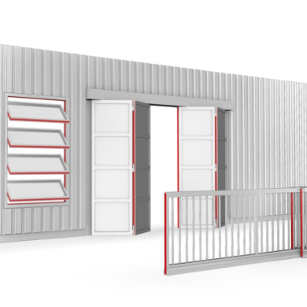 Mayser SP57-2 DIY Safety Edge Assembly Kit (4.92' Length) | All Security Equipment