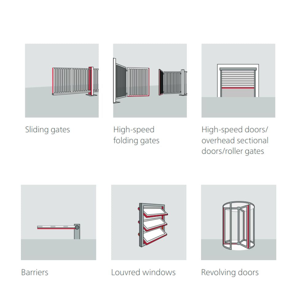 Mayser SP57-2 DIY Safety Edge Assembly Kit (4.92' Length) | All Security Equipment