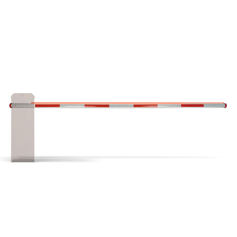 ASE 17' Universal LED Lighted Barrier Arm (3-pieces) w/ Counter Weight FAS-17FTLEDBACW | All Security Equipment