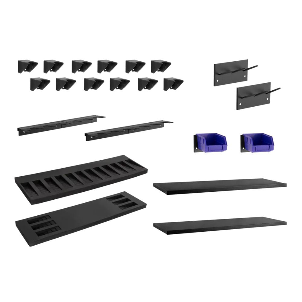 NewAge 36 in. Secure Gun Cabinet with Accessories Black Door 54011