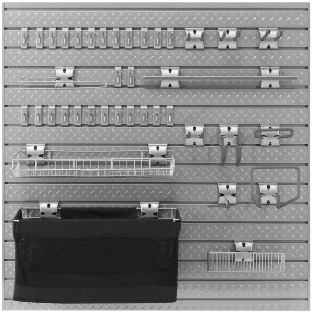 NewAge 40-Piece Slatwall Accessory Kit 51722 | All Security Equipment