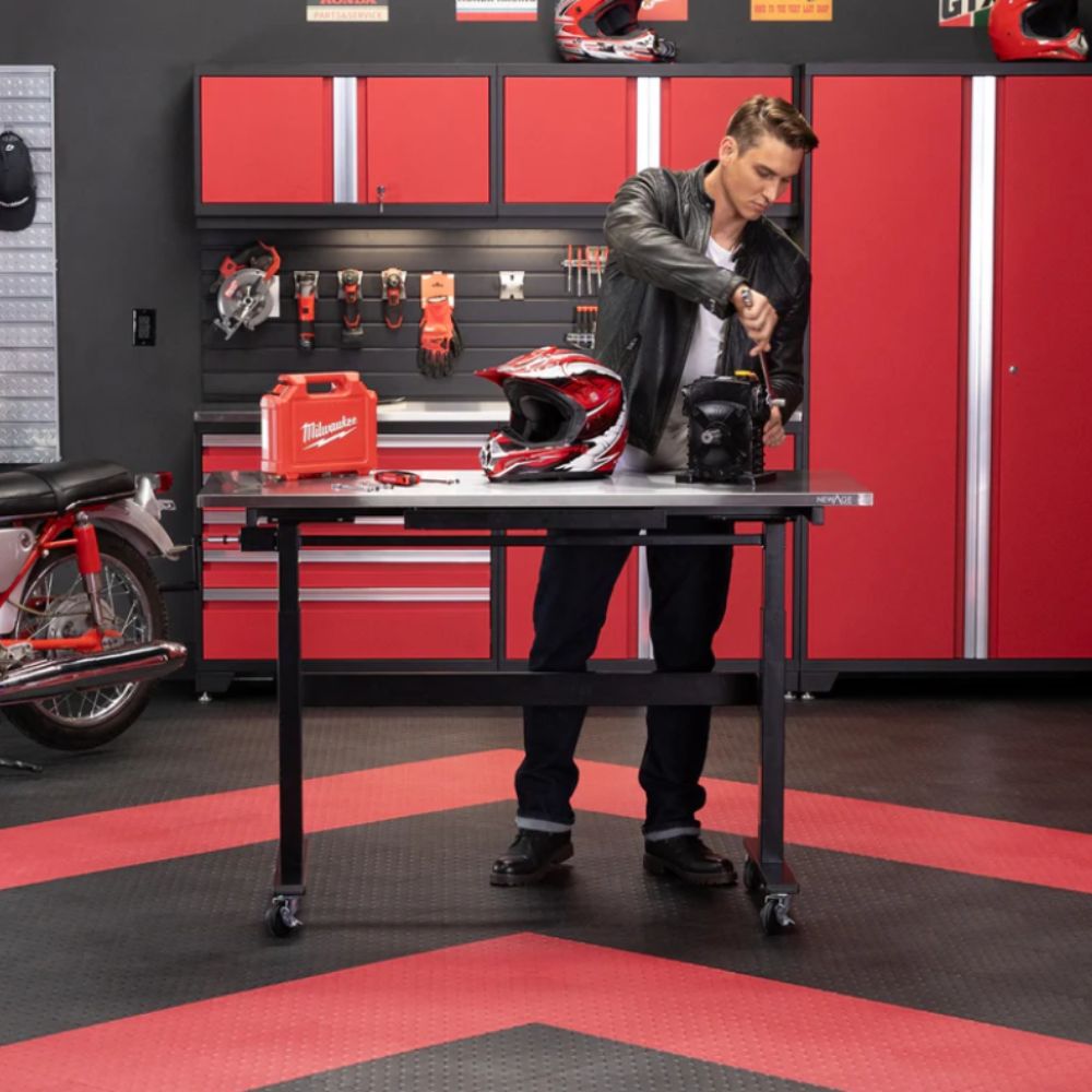 NewAge 56" Manual Adjustable Height Worktable | All Security Equipment