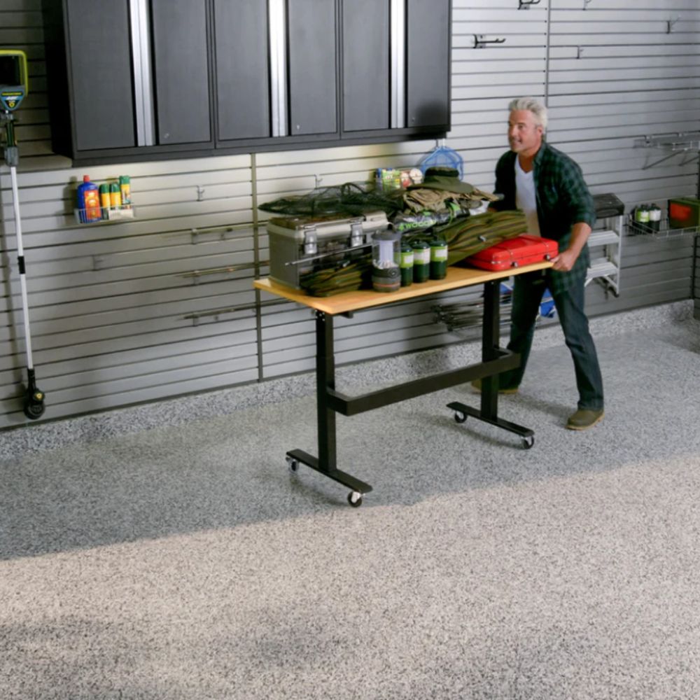 NewAge 56" Manual Adjustable Height Worktable | All Security Equipment