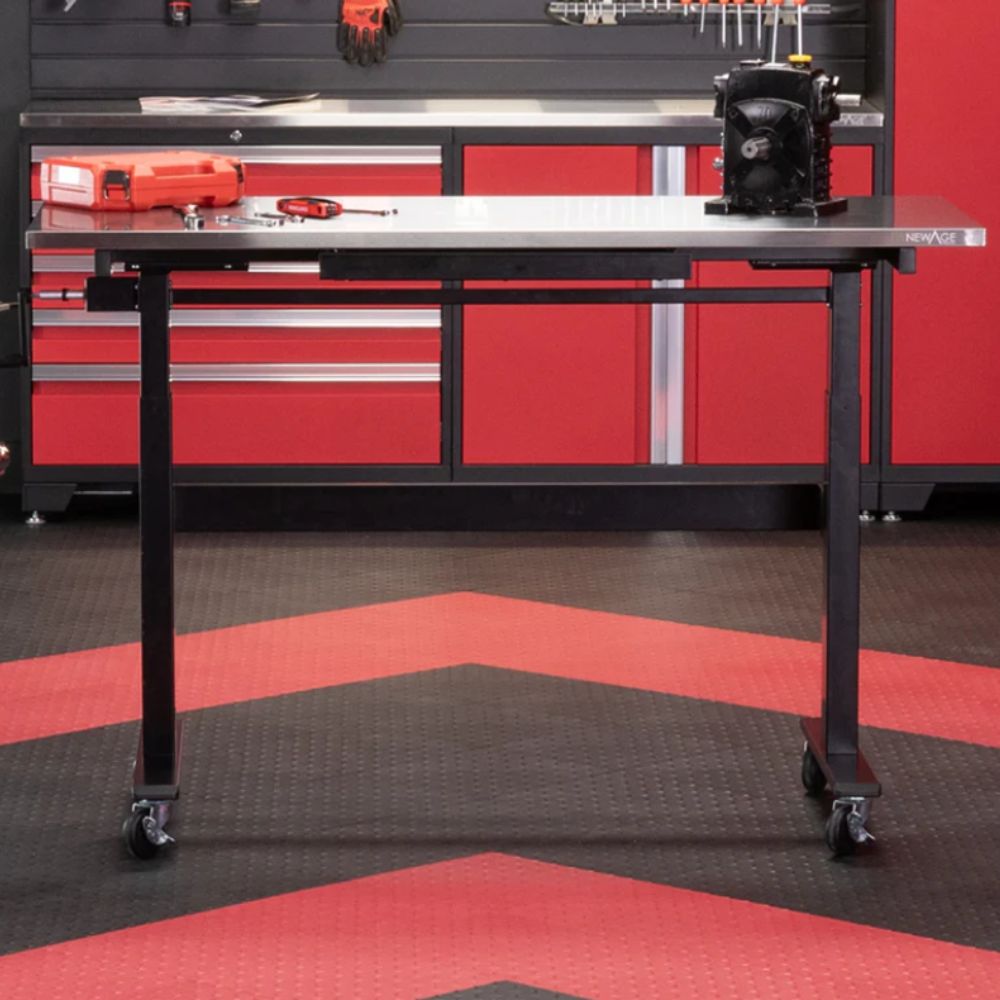 NewAge 56" Manual Adjustable Height Worktable | All Security Equipment