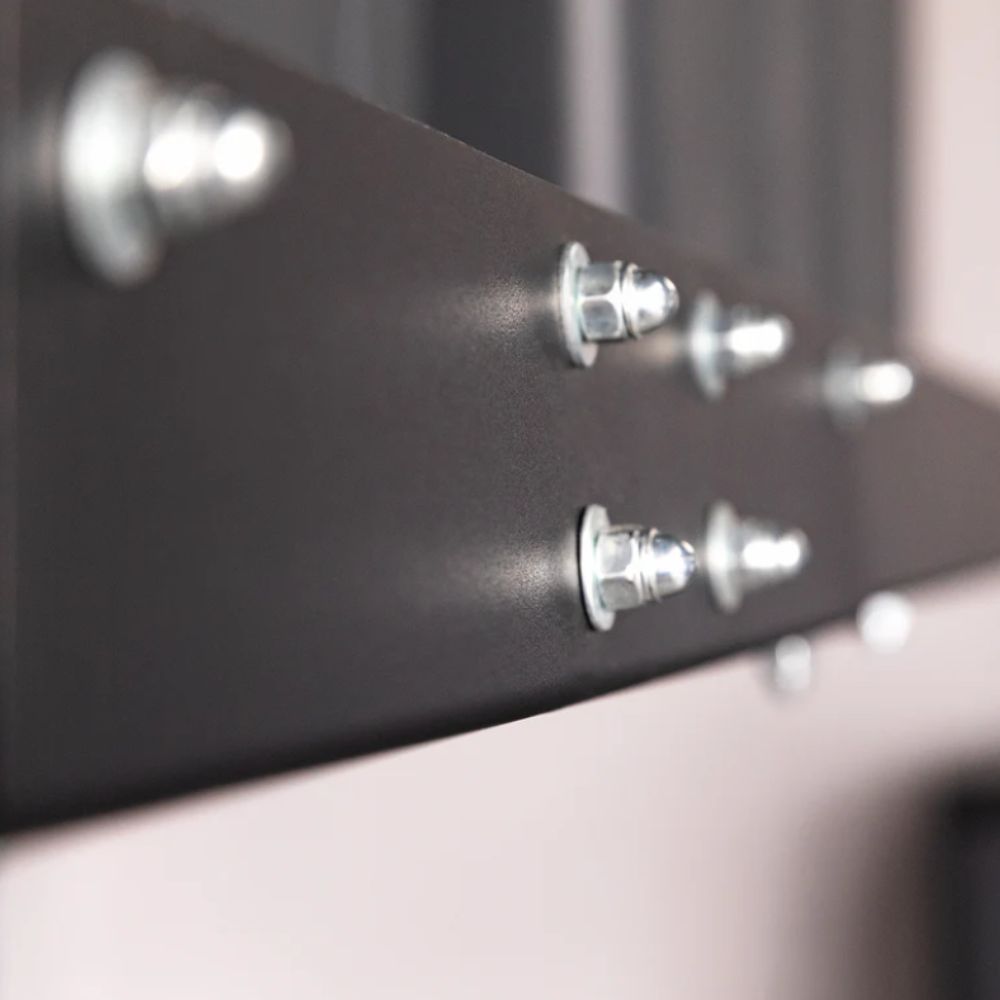 NewAge Pro Series 4 ft. x 8 ft. and 2 ft. x 8 ft. Steel Shelf Set