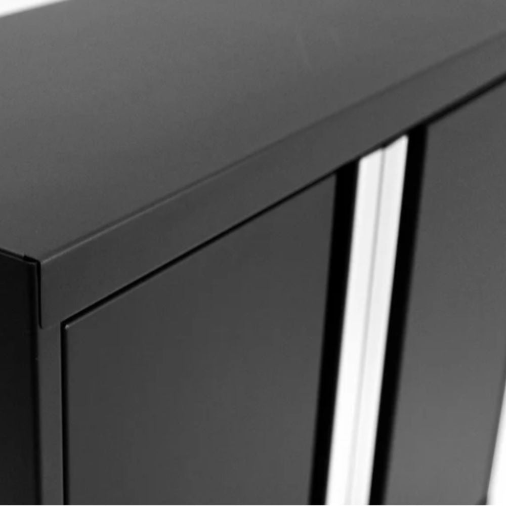 NewAge Products Pro Series 6 Piece Cabinet Set Black Frame/Black Door