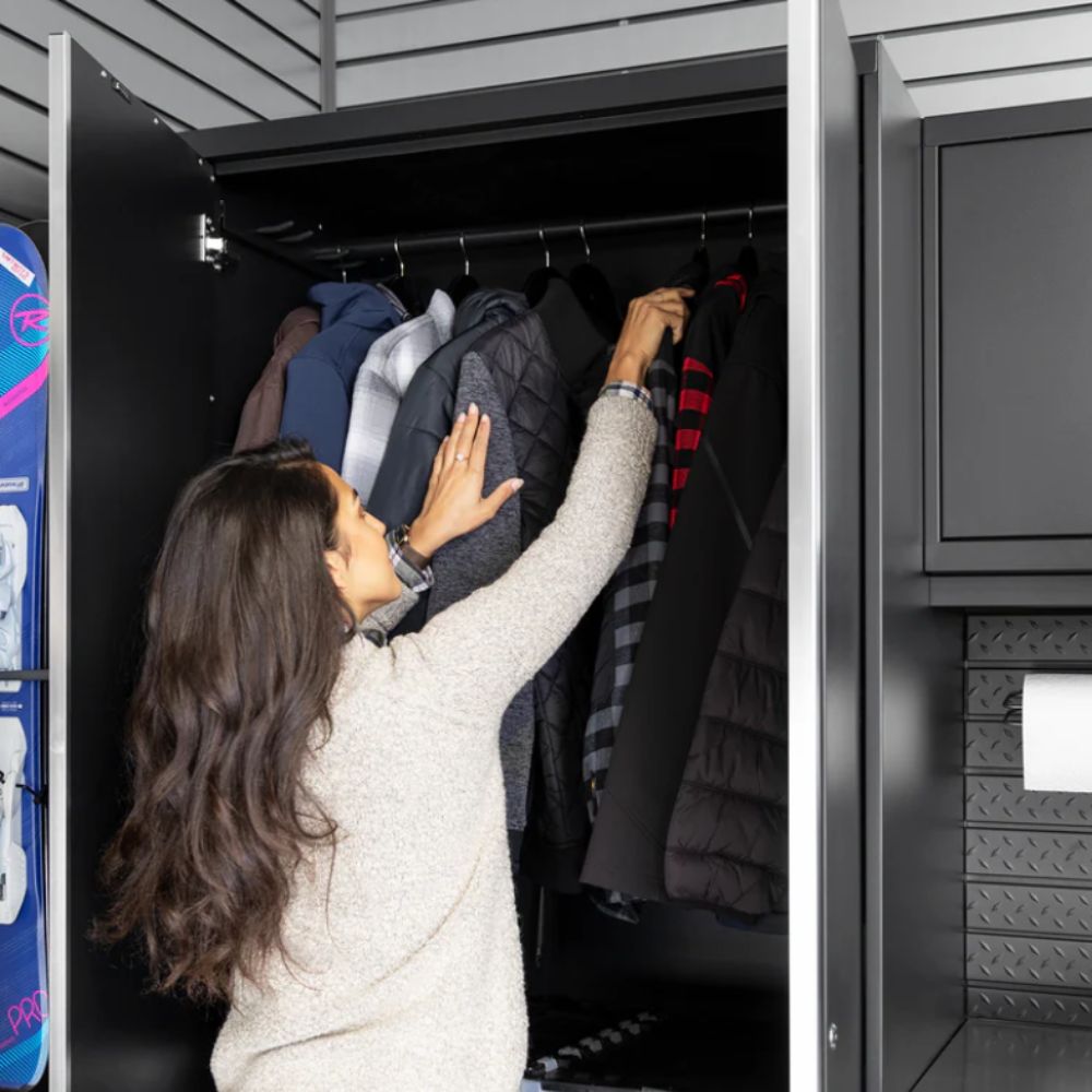 NewAge Products Pro Series 42" Multi-Use Locker - Black/Black 52843