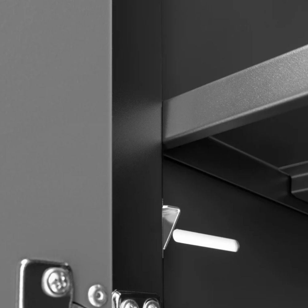 NewAge Products Pro Series 42" Multi-Use Locker Black/Red 51143